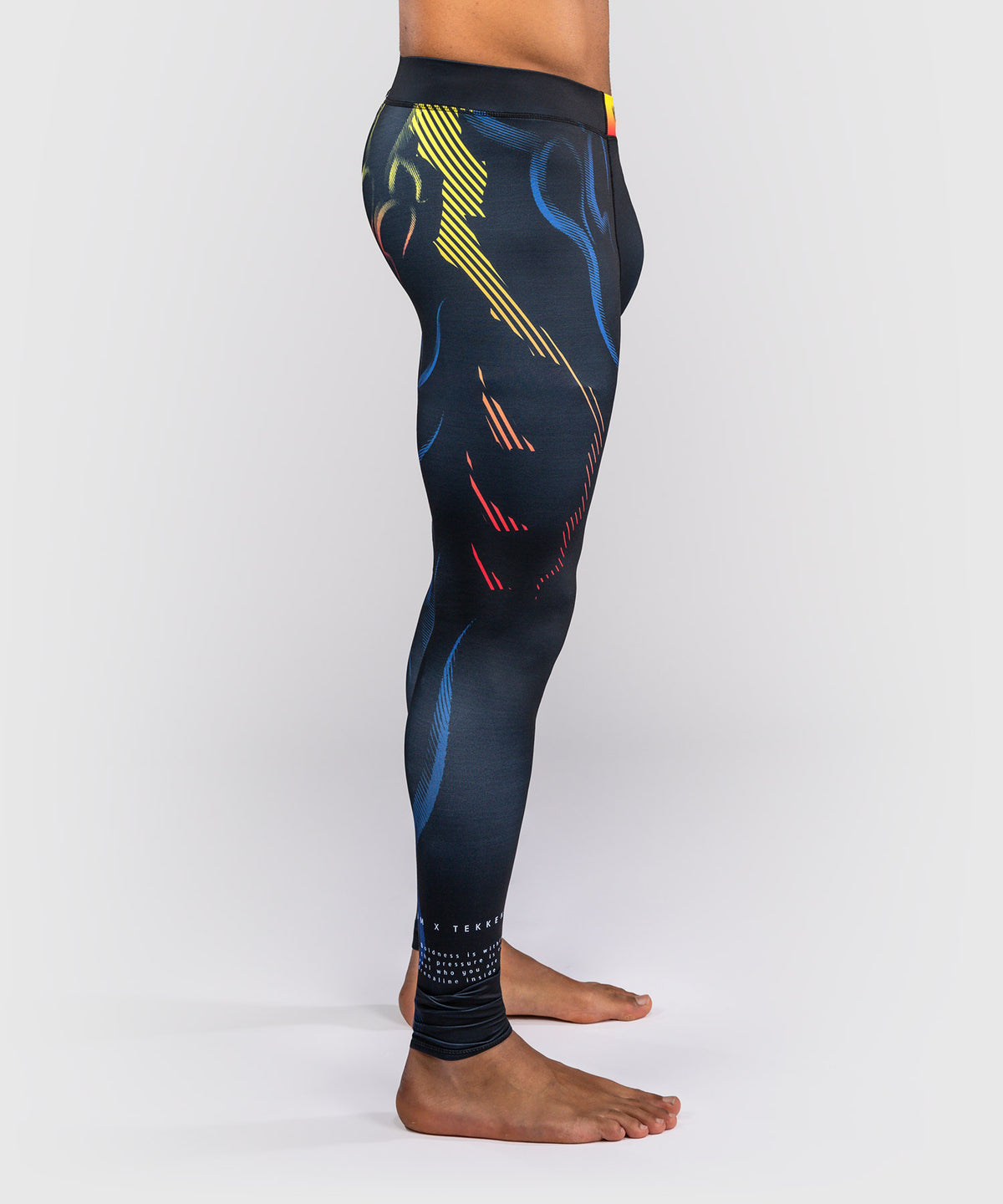 Venum x TEKKEN 8 Mallas Yoshimitsu - Negro/Naranja
