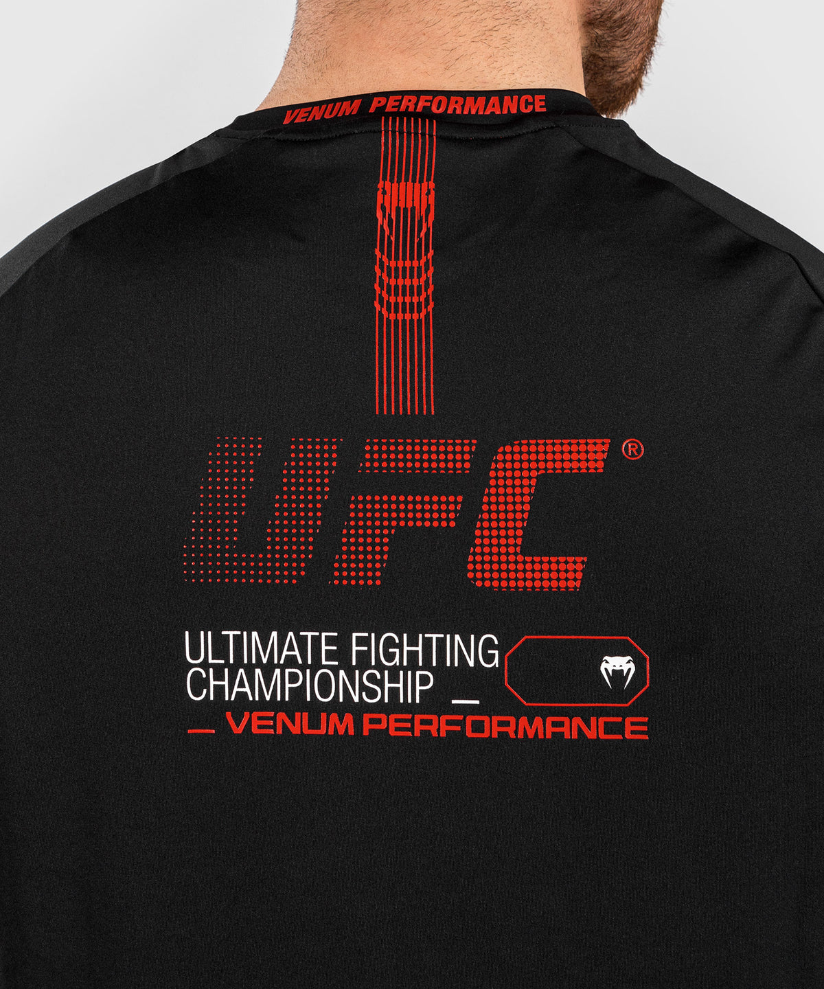 UFC Adrenaline by Venum Fight Week Dry-tech-T-Shirt für Männer - Schwarz