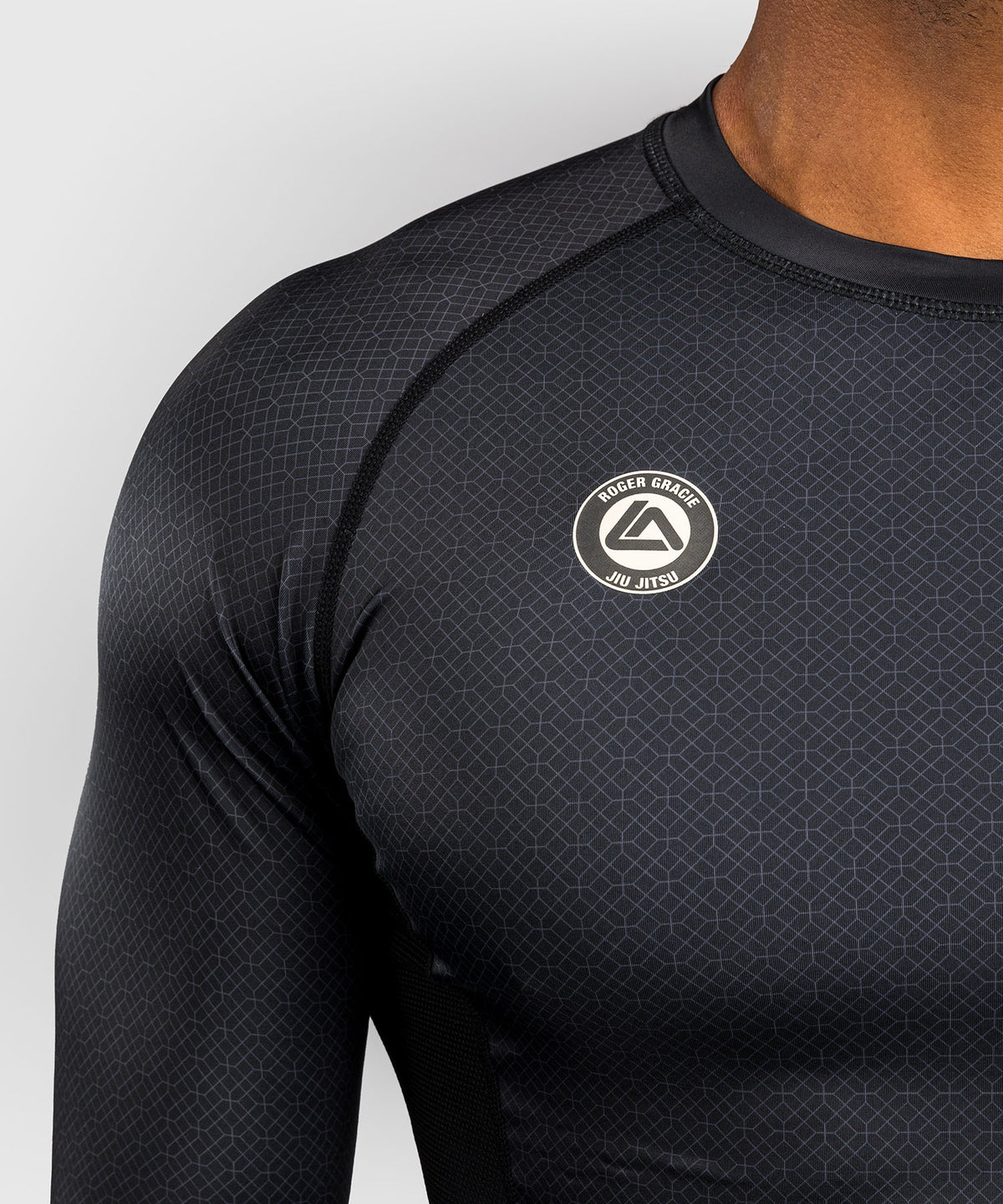Venum x Roger Gracie Academy Rashguard a Maniche Lunghe - Nero