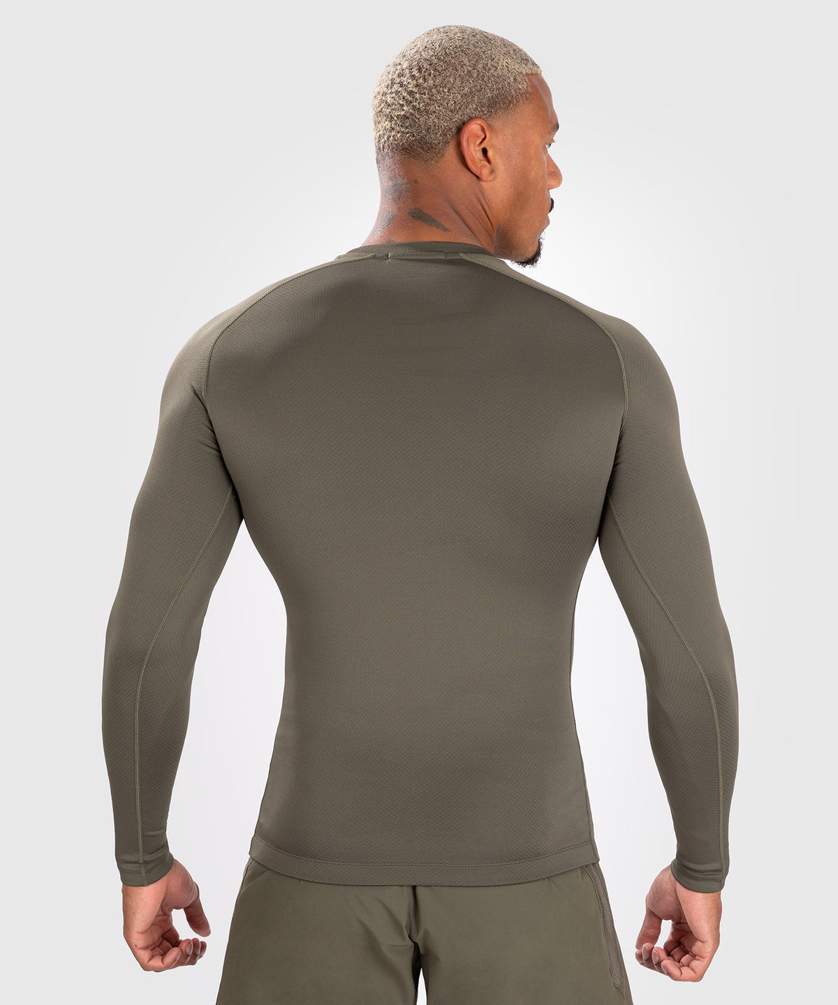 Venum Contender Men’s Long Sleeve Rashguard - Khaki
