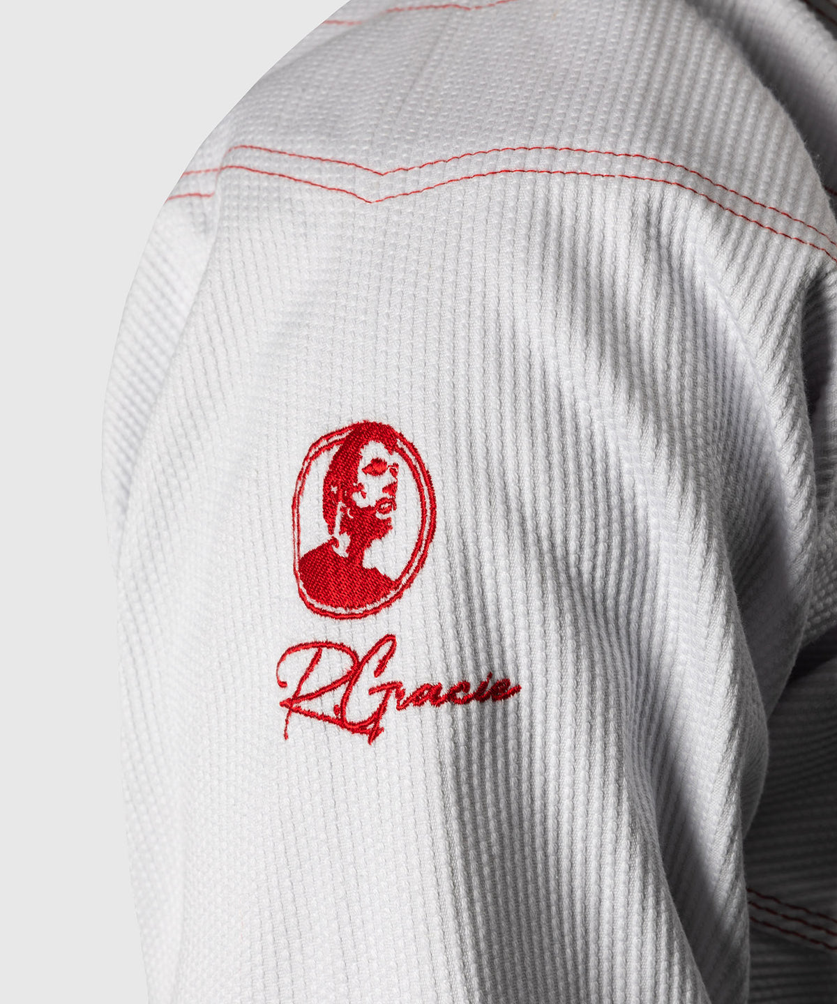 Kimono de JJB Venum x Roger Gracie Signature - Blanc/Rouge