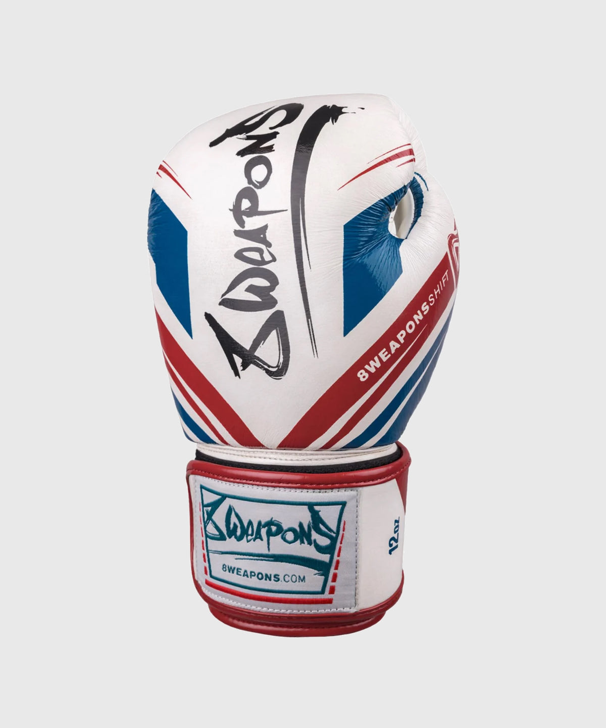 Gants de Boxe 8 Weapons Shift - Blanc/Bleu/Rouge