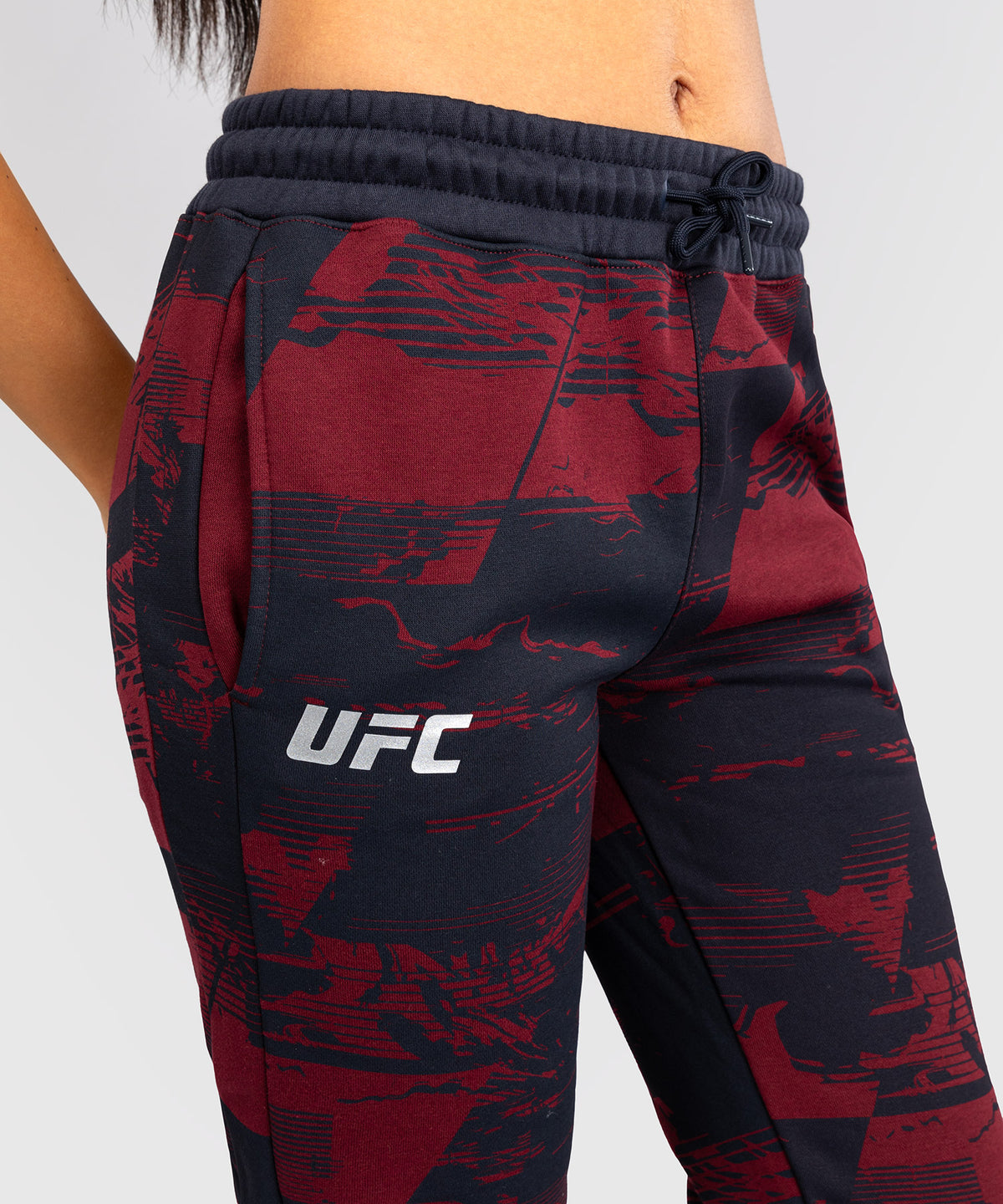UFC Zenith by Venum Authentic Fight Week Pantaloni Donna - Blu navy/Bordeaux/Argento