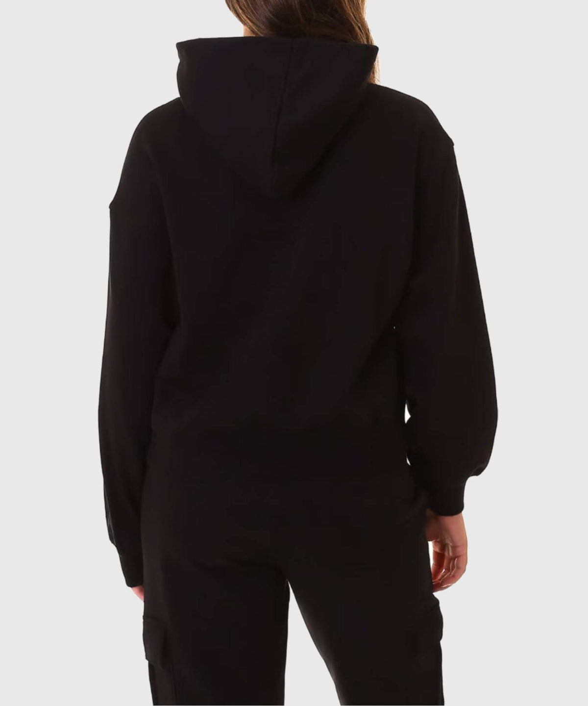 Champion Hooded Sweatshirt – Schwarz