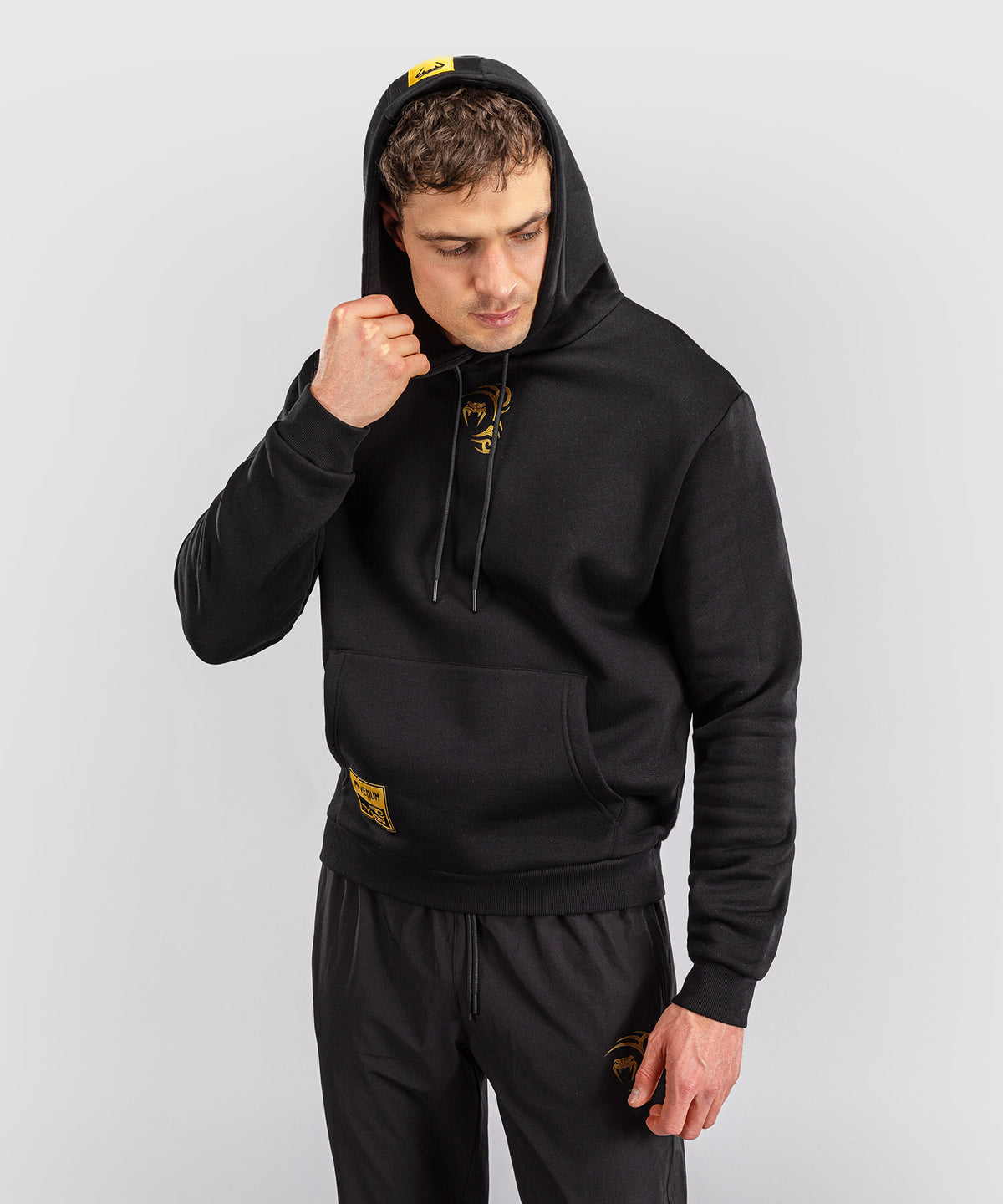Sweat à capuche Venum x Mike Tyson Tiger - Noir/Or