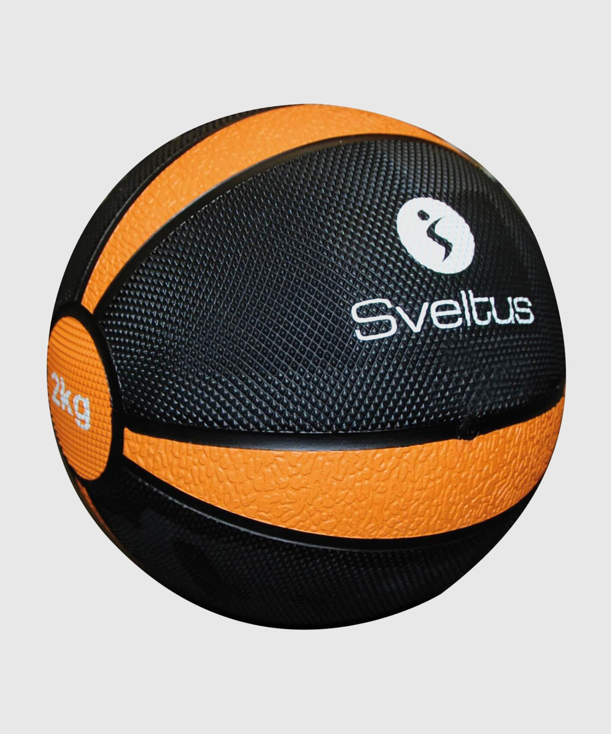 Sveltus Palla Medica 2kg - Nero/Arancione