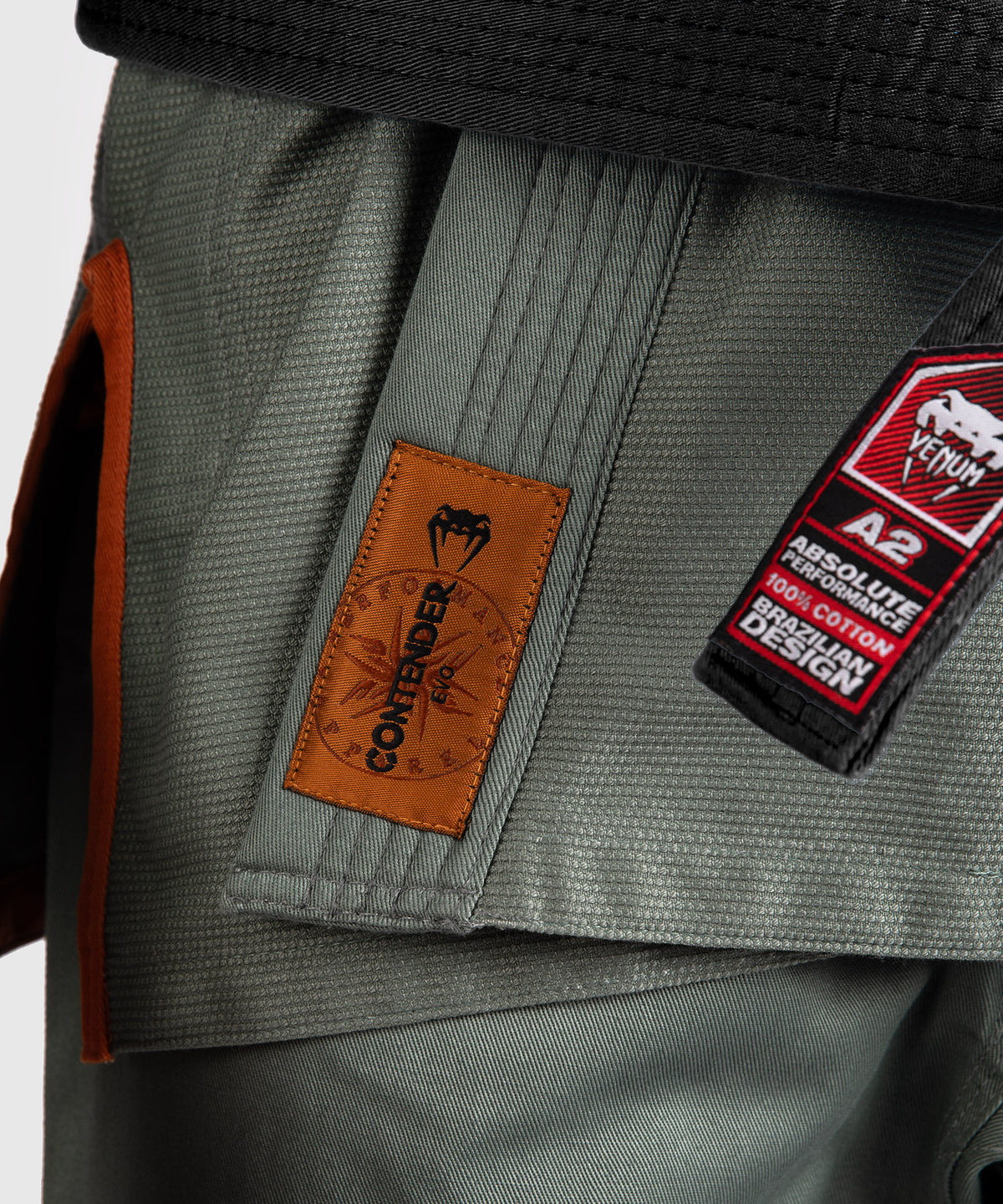 Venum Contender Evo 2.0 Gi Brazilian Jiu Jitsu - Deep Forest Green