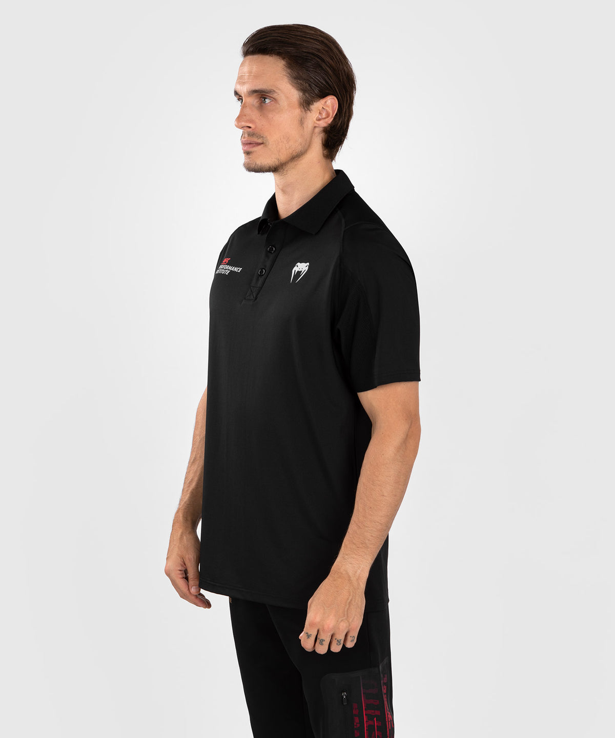 UFC Venum Performance Institute 2.0 Polo - Nero/Rosso
