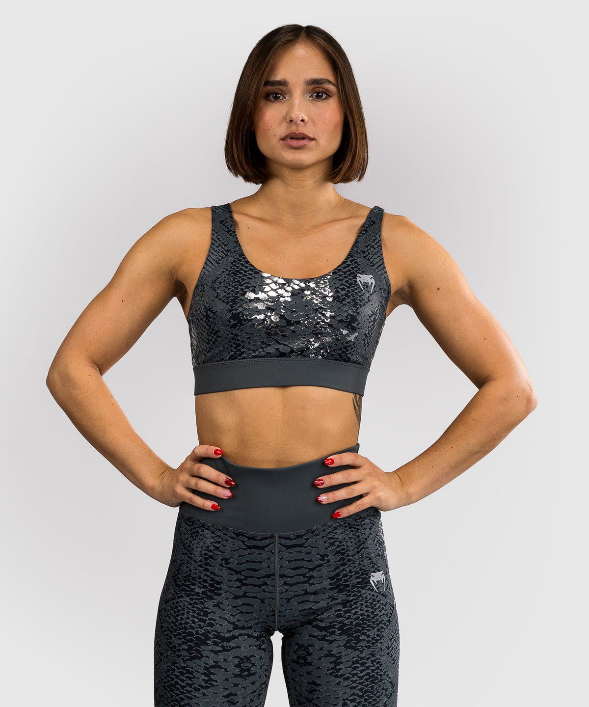 Venum Amazonia Sujetador deportivo para Mujer - Gris Oscuro