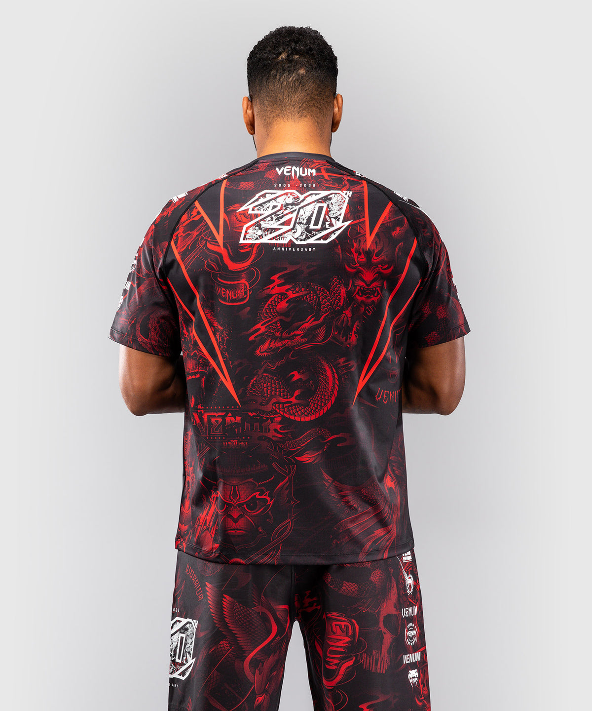 Venum 20th Anniversary Dry-Tech Shirt - Black/Red