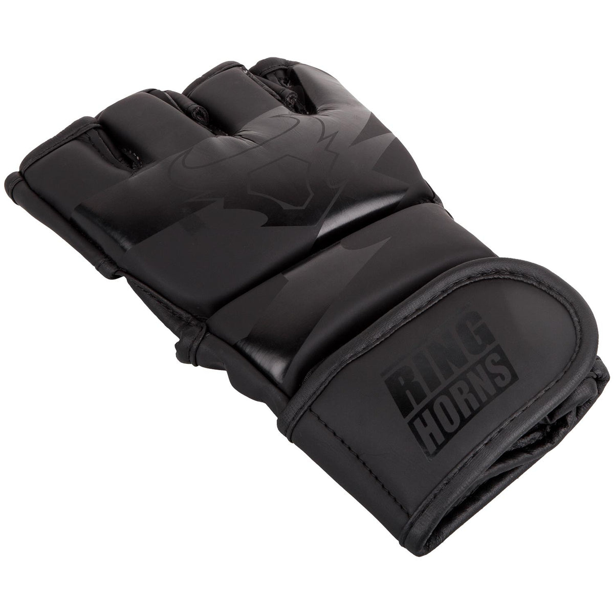 Ringhorns Charger by Venum Guantes de MMA - Negro/Negro