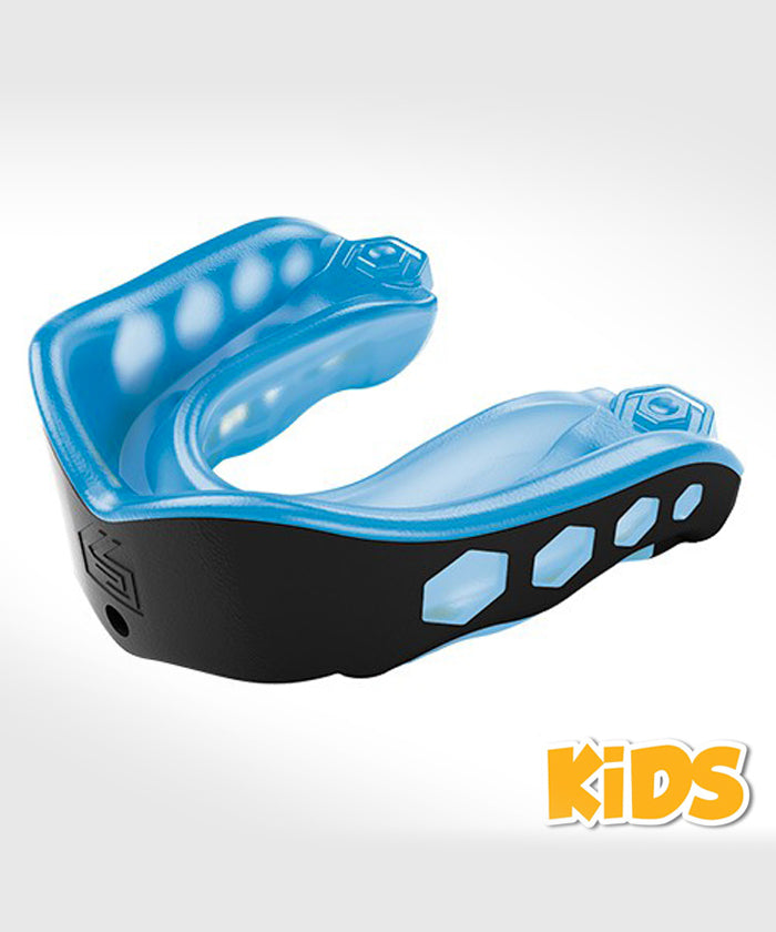 Shock Doctor Gel Max Protector Bucal Junior - Negro/Azul
