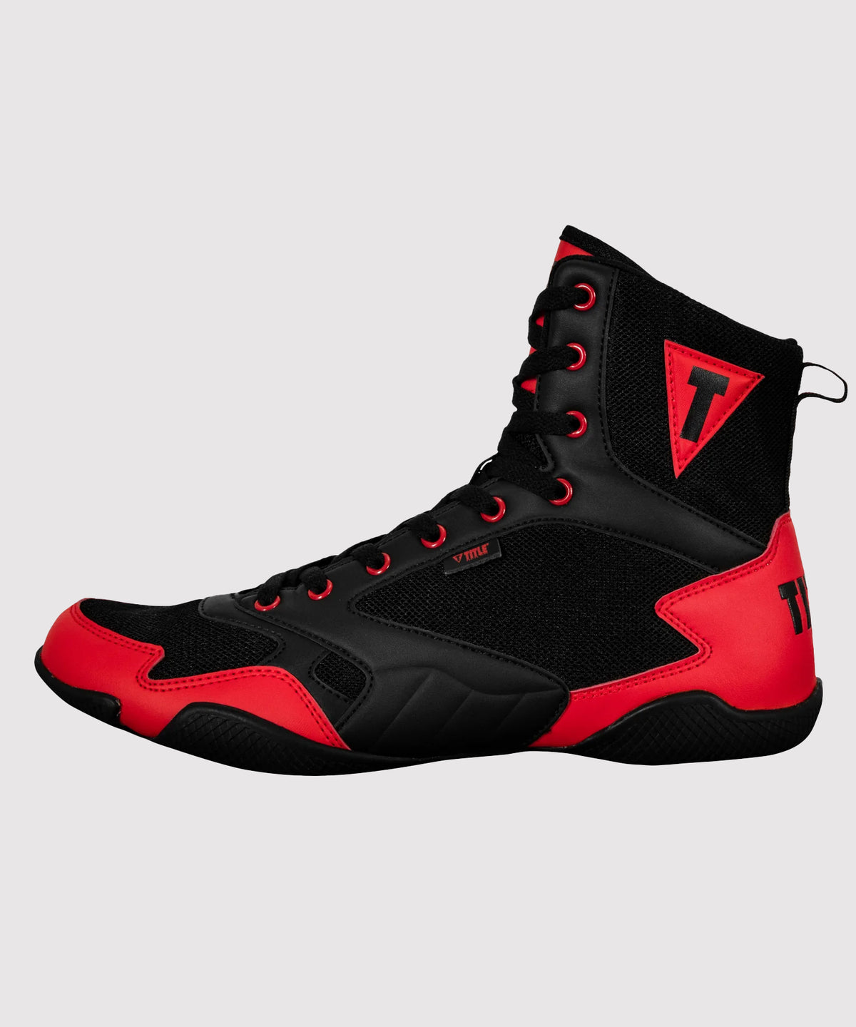 Title Boxing Charged Botas de Boxeo - Negro/Rojo