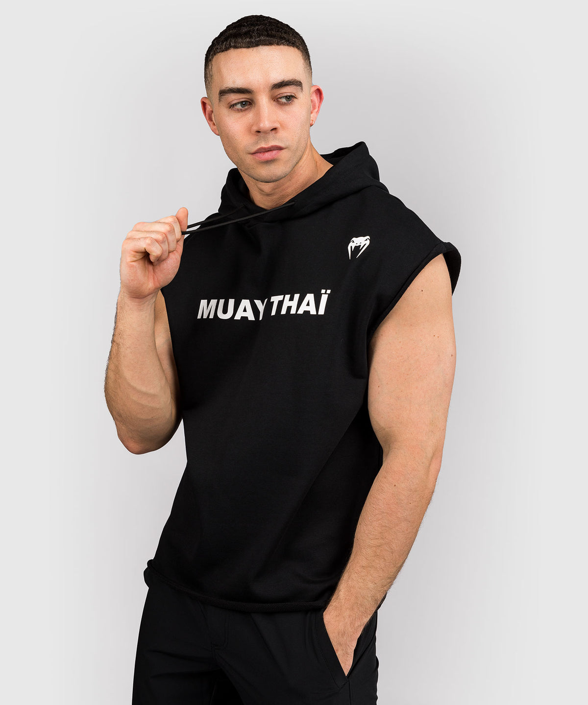 Venum Muay Thai VT Canotta Senza Maniche - Nero/Bianco