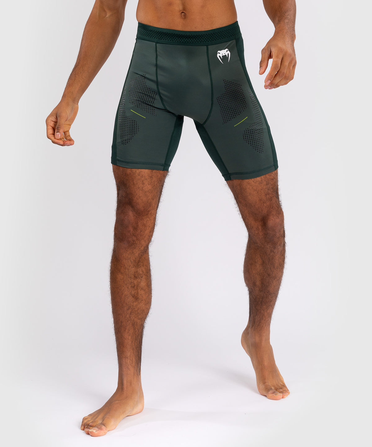 Venum Technical 3.0 Pantaloncini a compressione - Verde Foresta