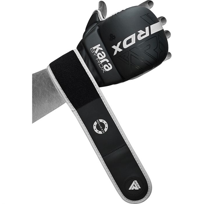 RDX F6 Kara MMA Sparring Gloves - Black/White