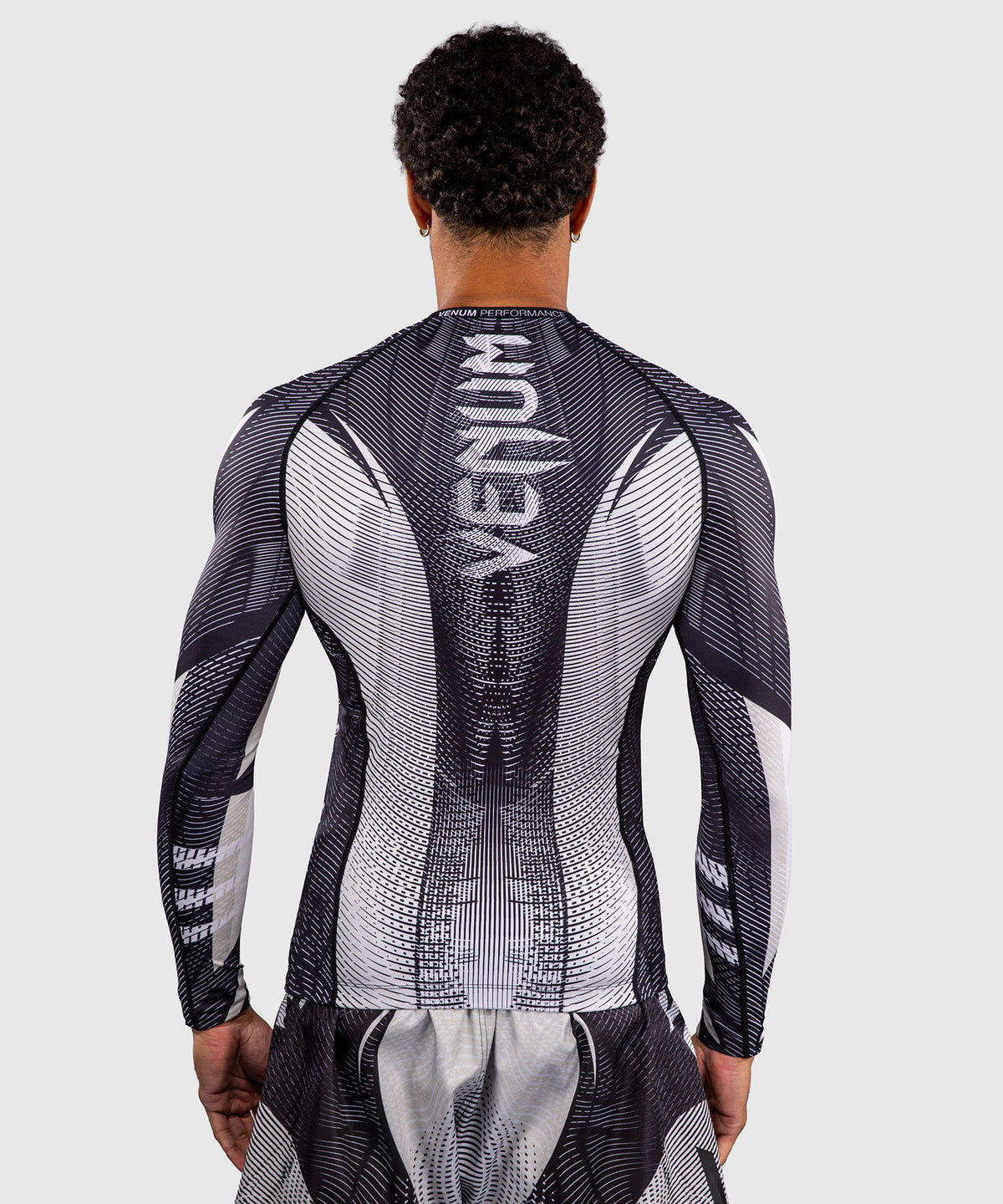 Venum Galactic 3.0 Rashguard Manga Larga - Blanco Hueso/Negro