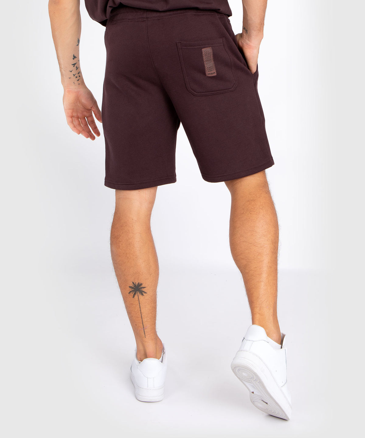 Venum Silent Power Pantalón Corto de Algodón - Marrón Oscuro