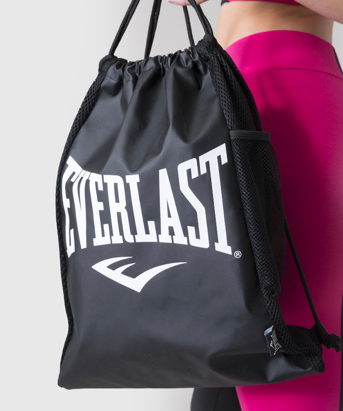 Everlast Mochila con Cordón - Negro