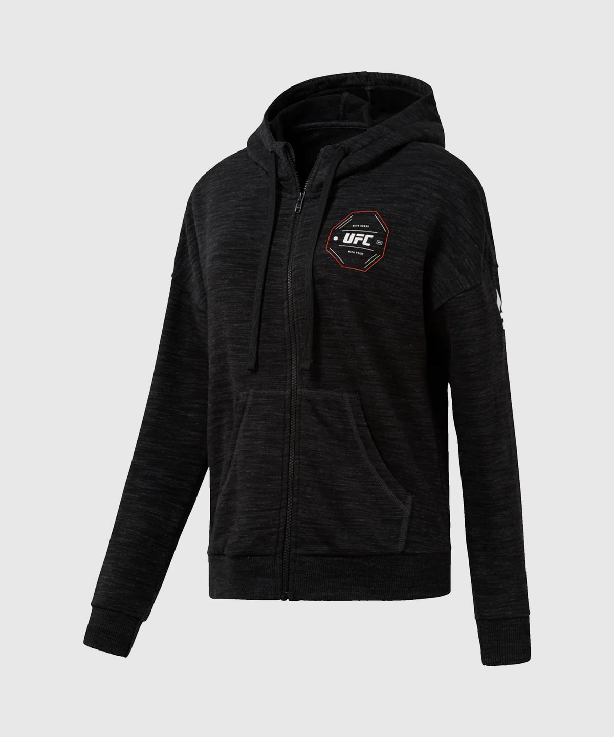 Reebok UFC Sudadera con Cremallera Completa Mujer – Negro
