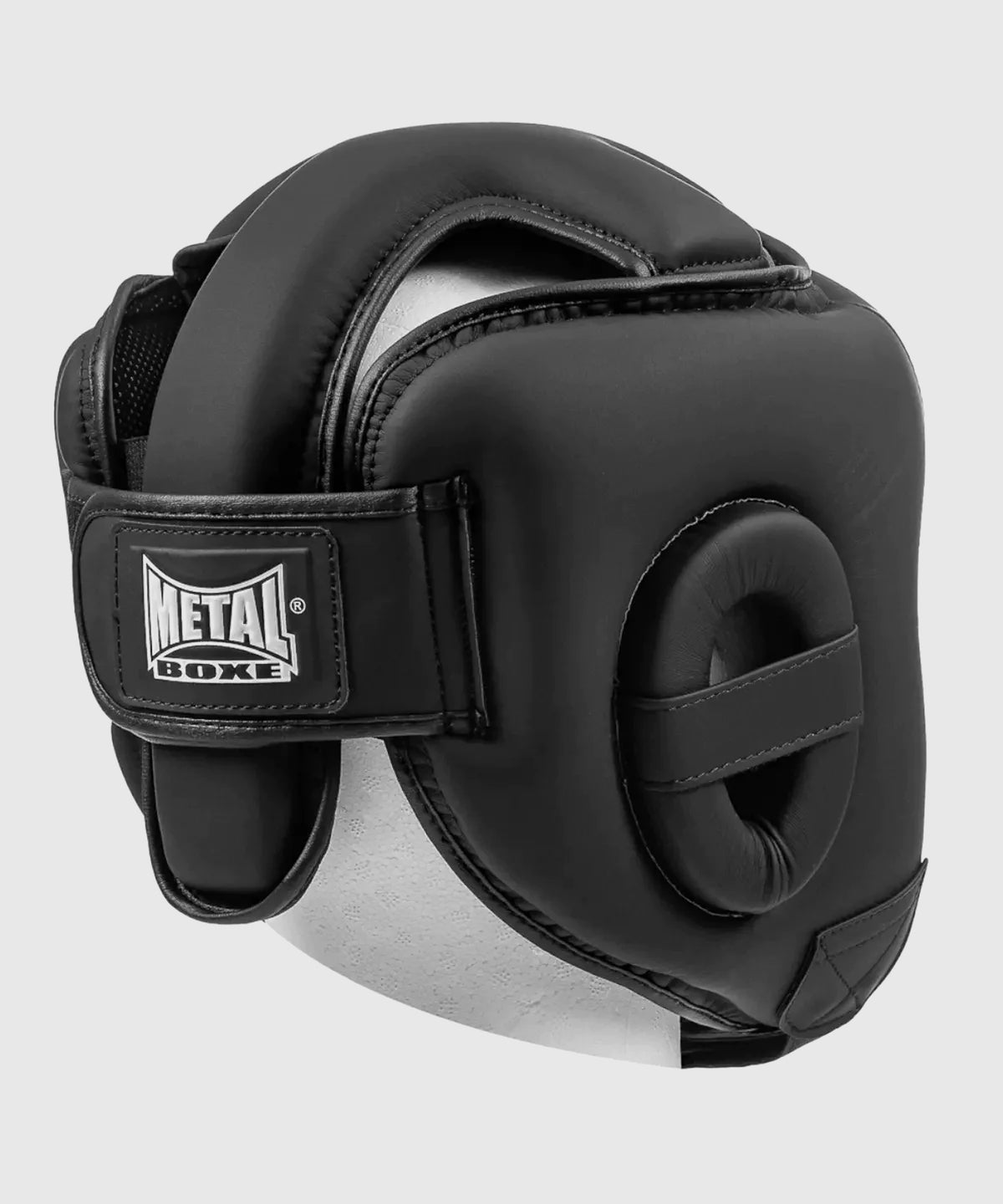 Metal Boxe Compétition Boxhelm - Schwarz