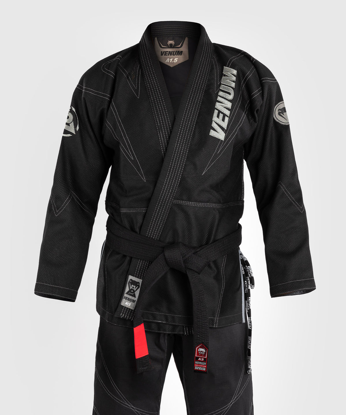 Venum x Polaris BJJ Gi - Nero/Grigio Tempesta