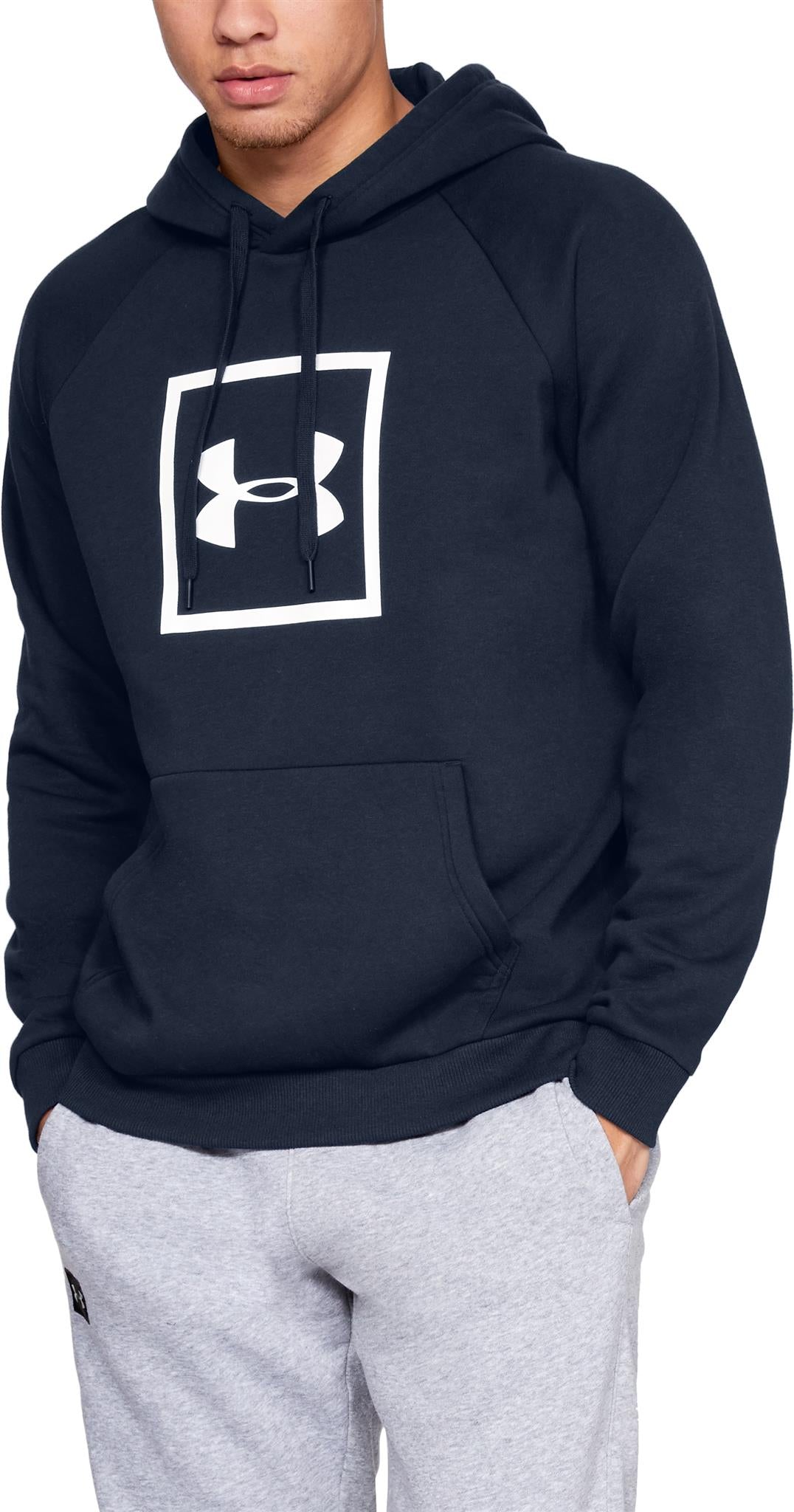 Under Armour Rival Fleece Sudadera con Capucha – Azul Marino