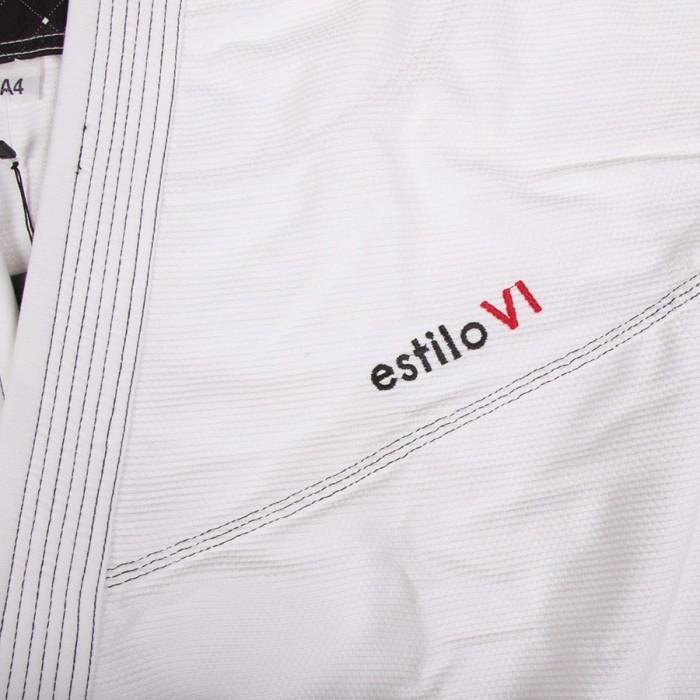 Kimono de JJB Tatami Fightwear Estilo 6.0 - Blanc/Noir
