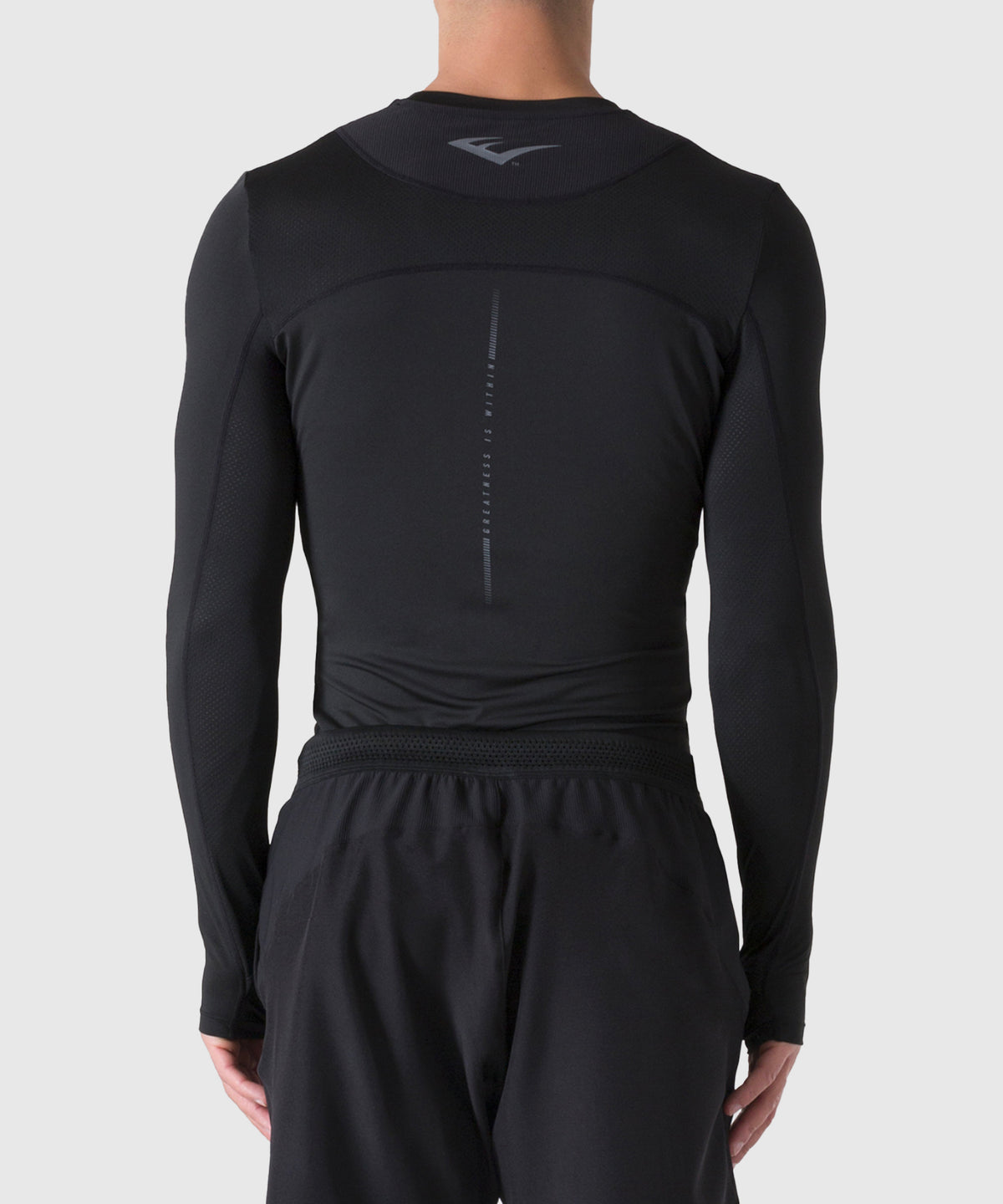 T-shirt de Compression Manches Longues Everlast -Noir
