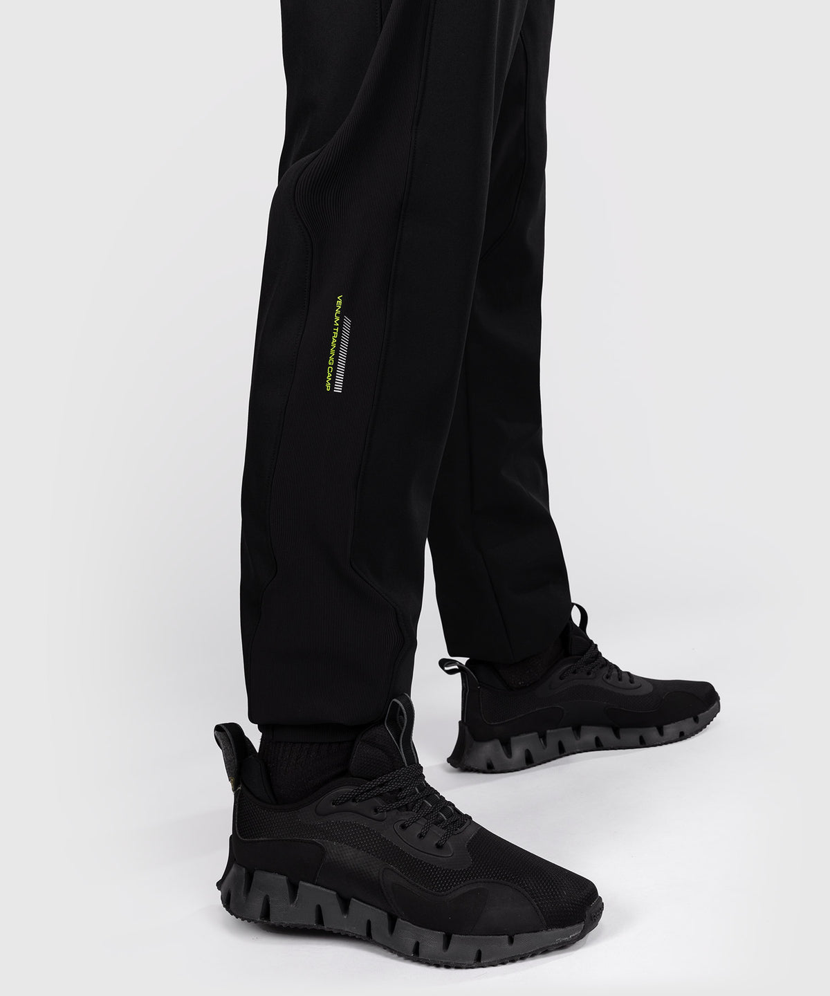 Venum Training Camp 4.0 Joggers - Negro/Verde neón