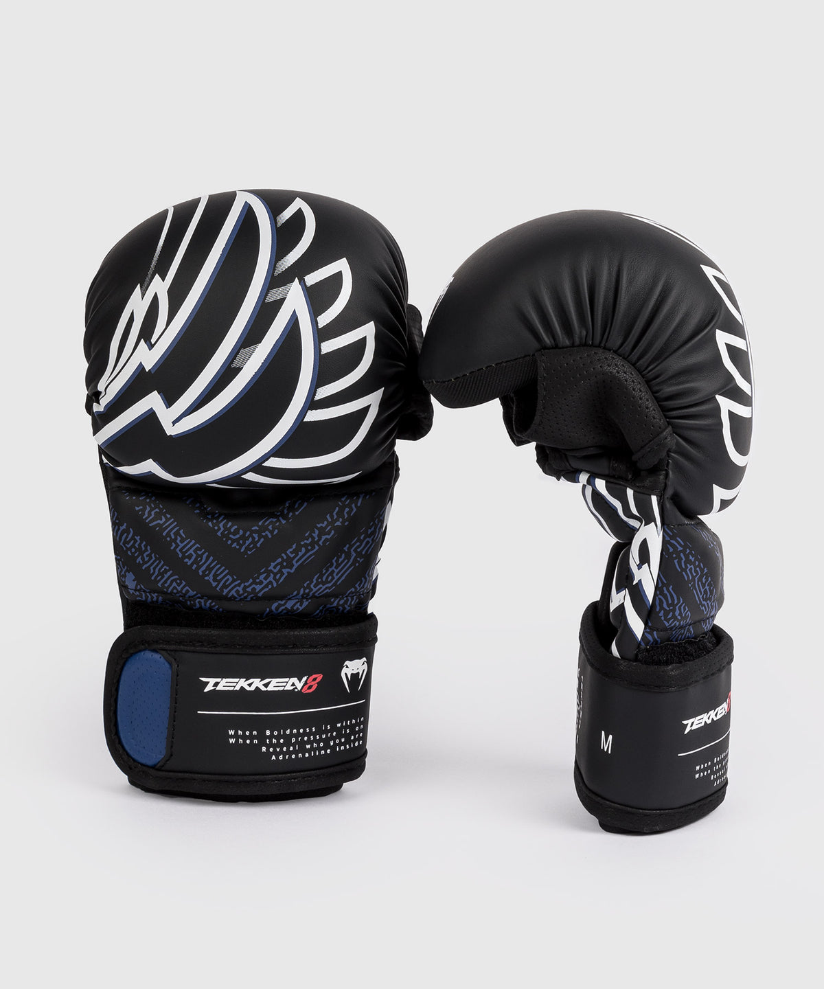 Venum x TEKKEN 8 - Jin Kazama Sparring Gloves - Blue/Black/White