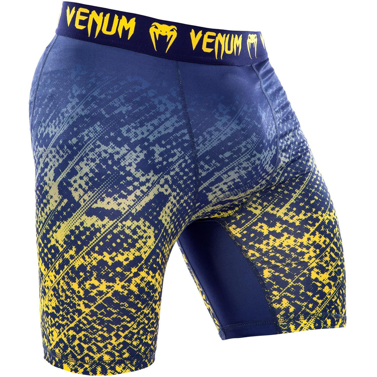 Venum Tropical Short de compression - Blue/Yellow