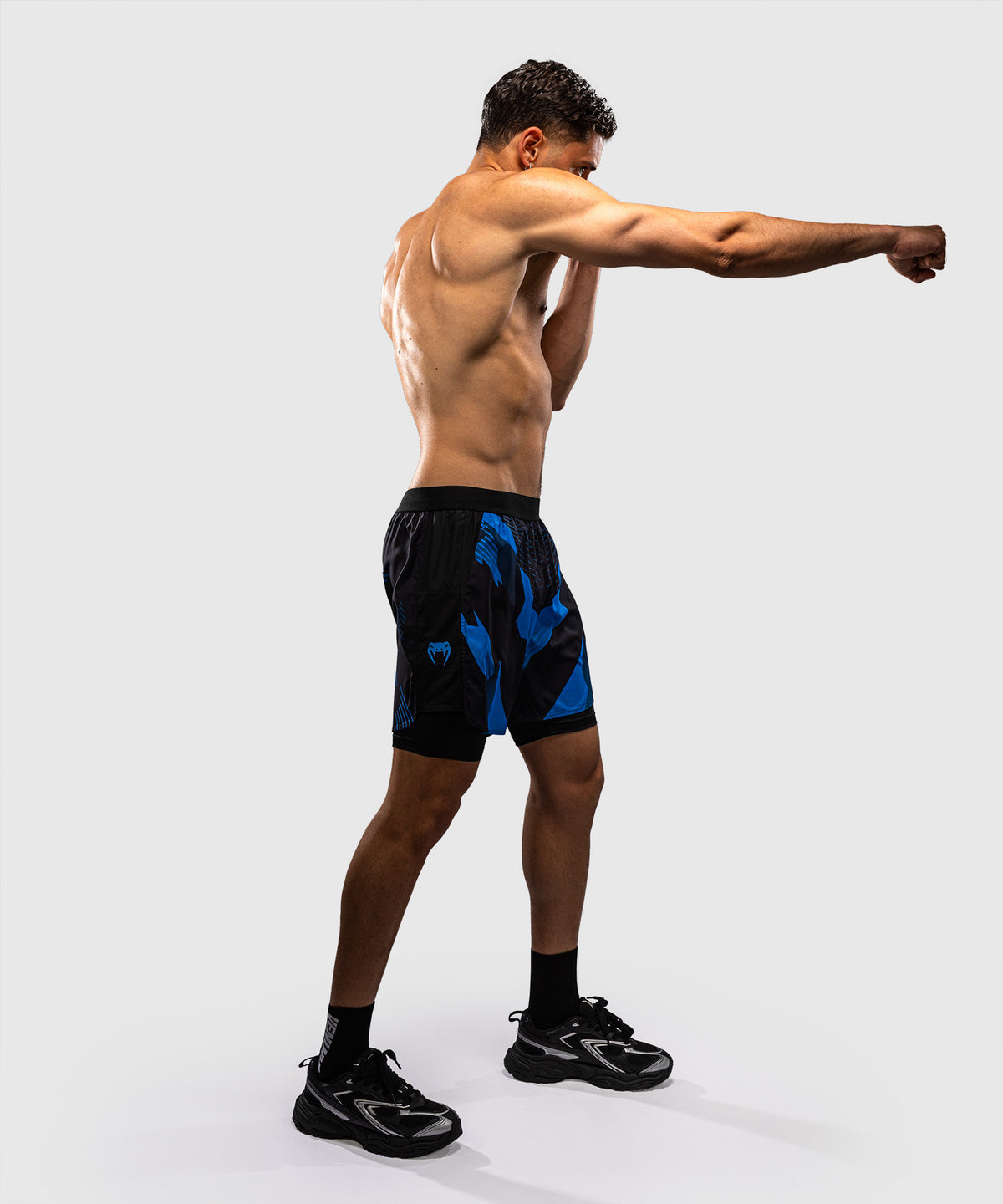 Venum No-Gi 6.0 Training Shorts - Black/Blue