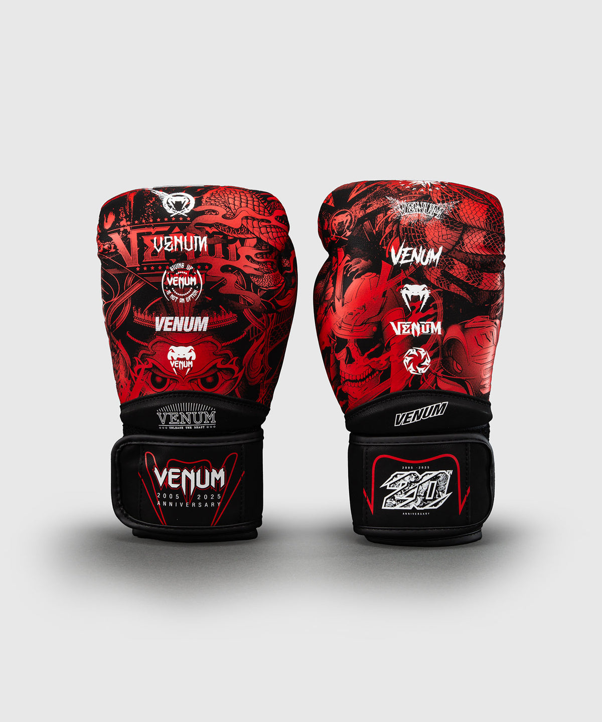 Gants de Boxe Venum Impact 20th Anniversary - Noir/Rouge