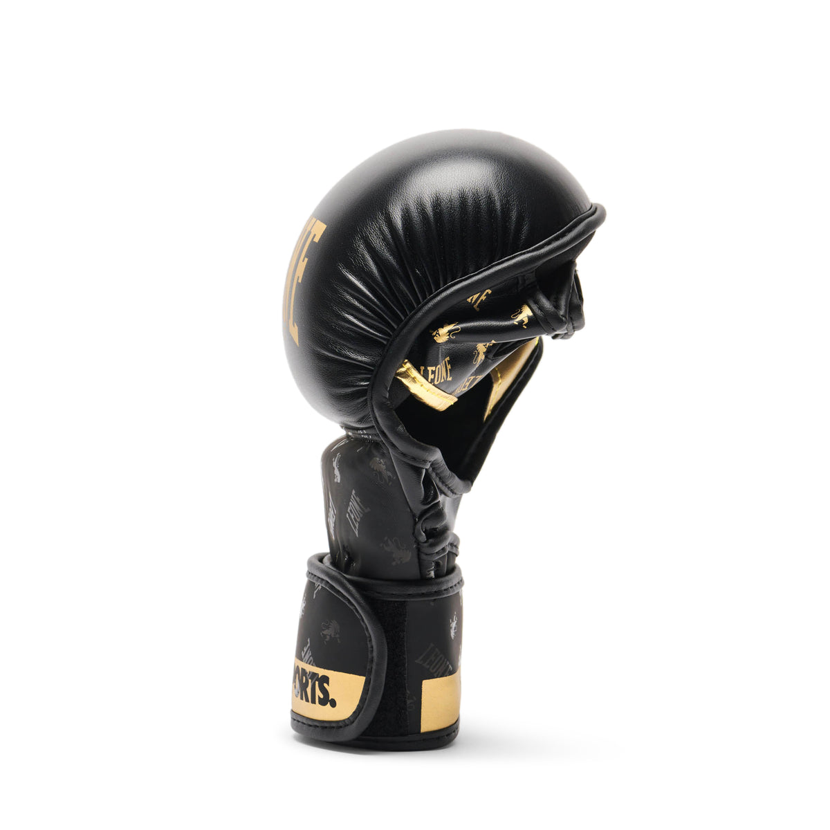 Leone DNA Guantes de Sparring MMA - Negro/Oro