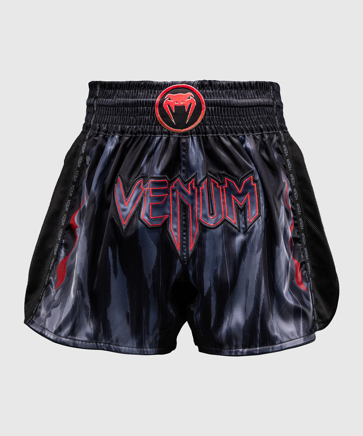 Venum Demon Short de Muay Thai - Negro/Gris