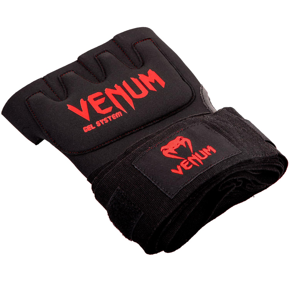 Venum Gel Kontact Vendas Rápidas – Negro/Rojo