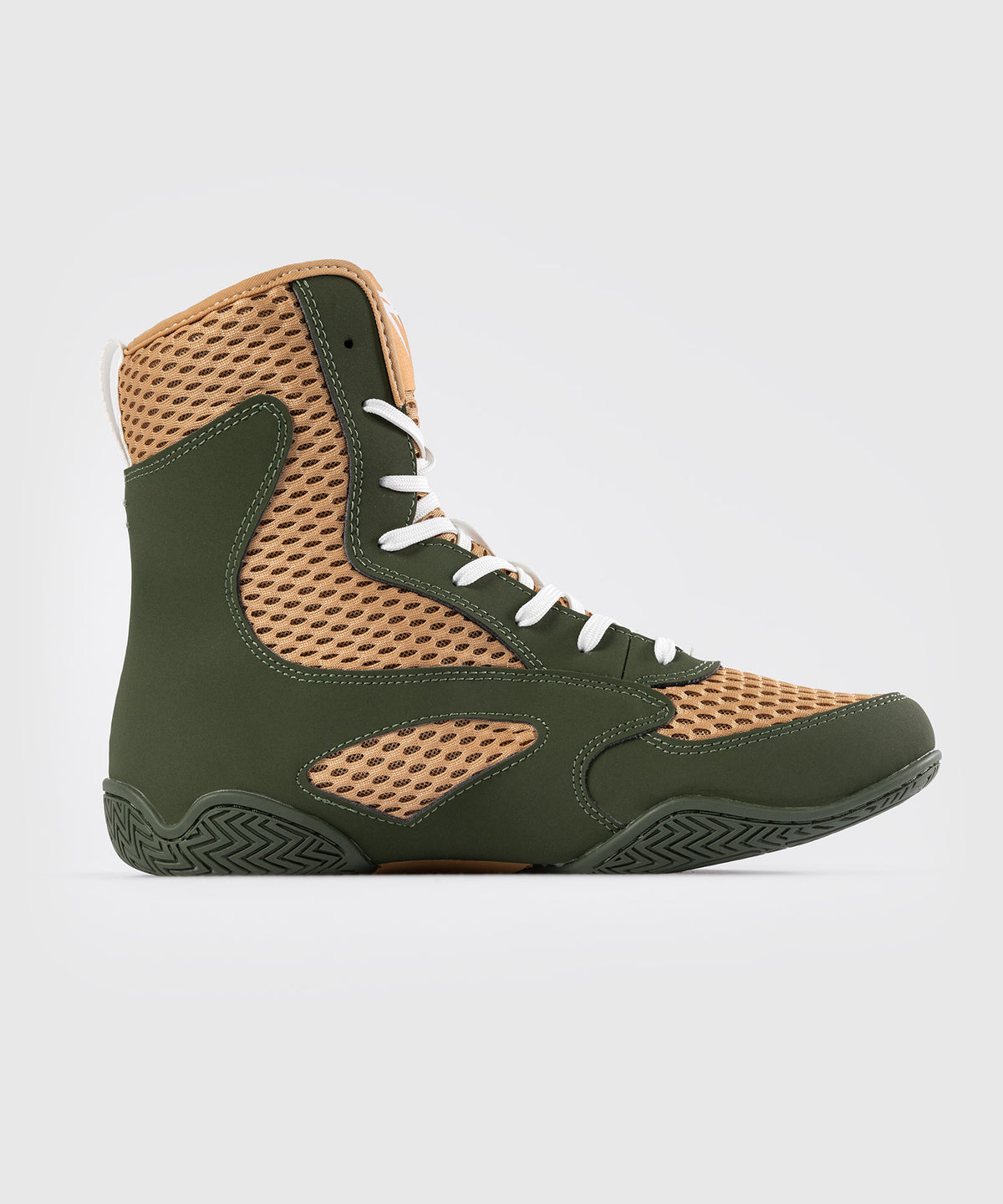 Chaussures de Boxe Venum Contender - Vert Militaire/Sable