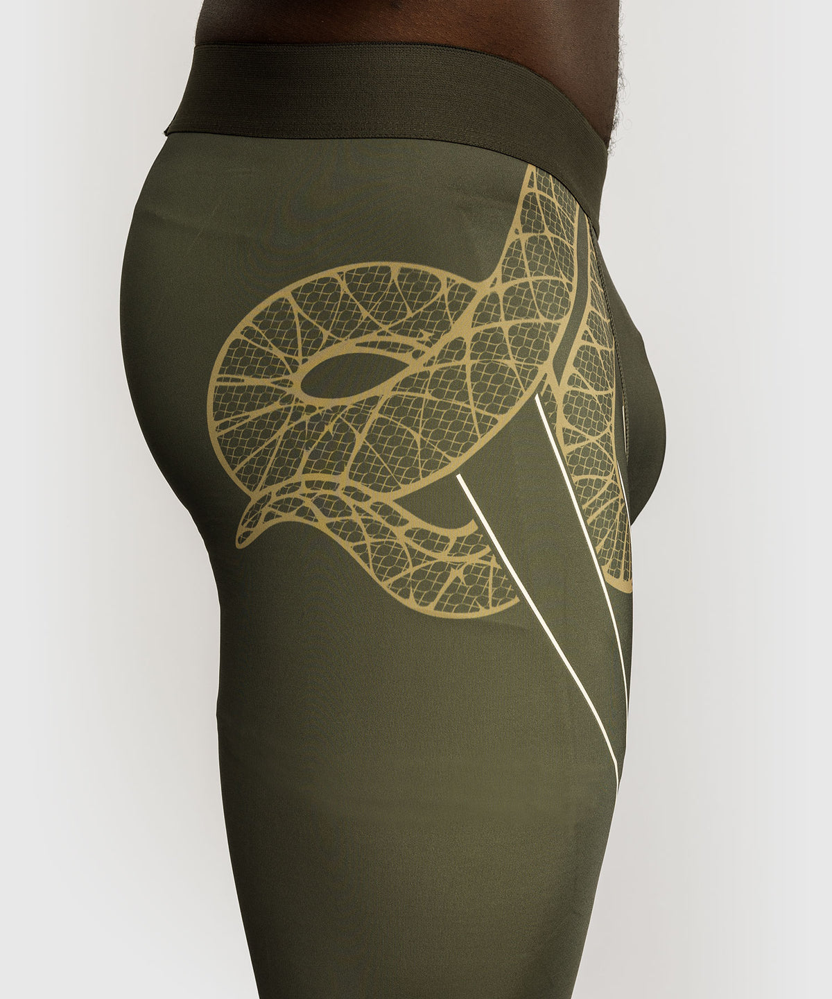 Venum Serpenti Spats – Khaki/Bronze/Ivory