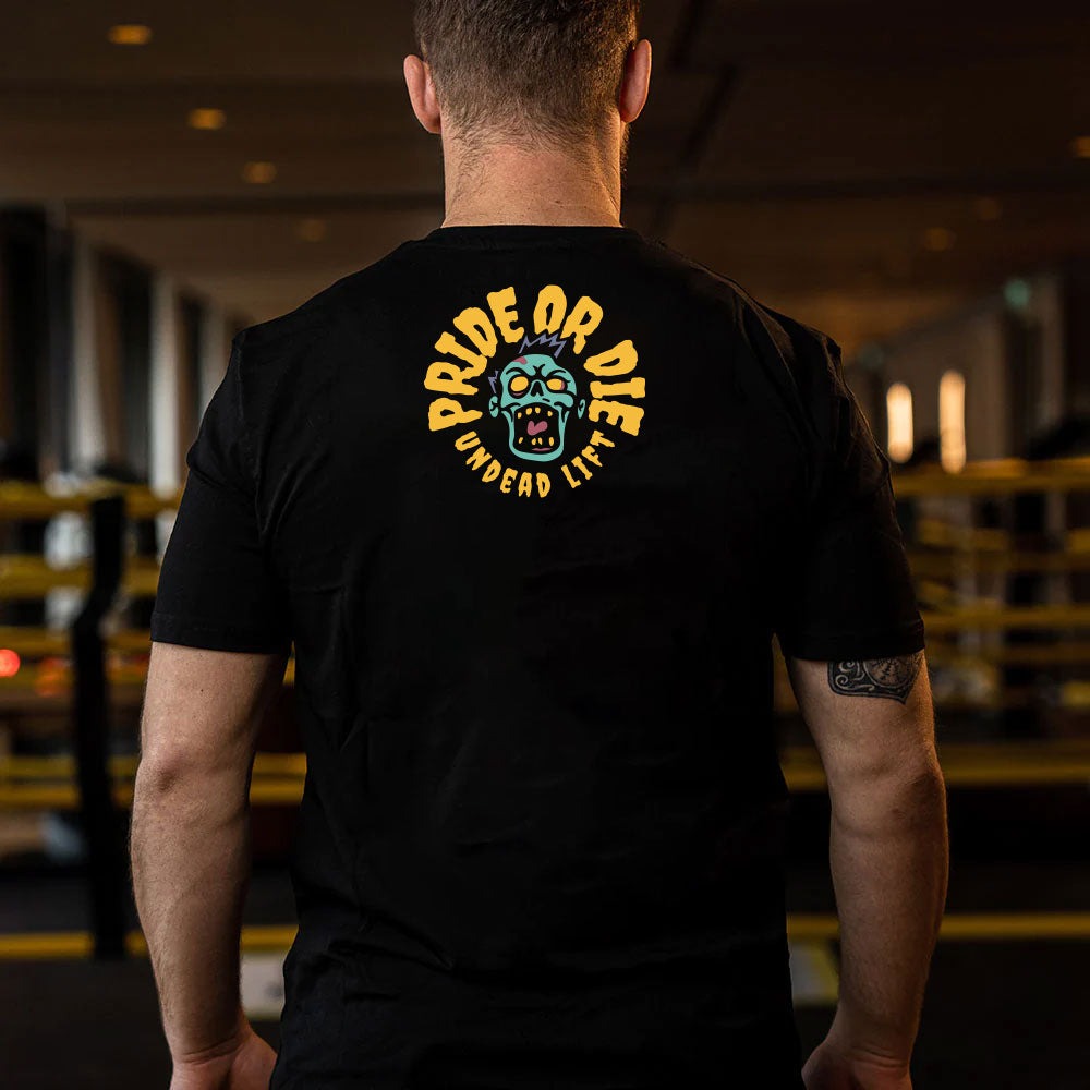 Pride Or Die Undead Lift Trainings-T-Shirt - Schwarz