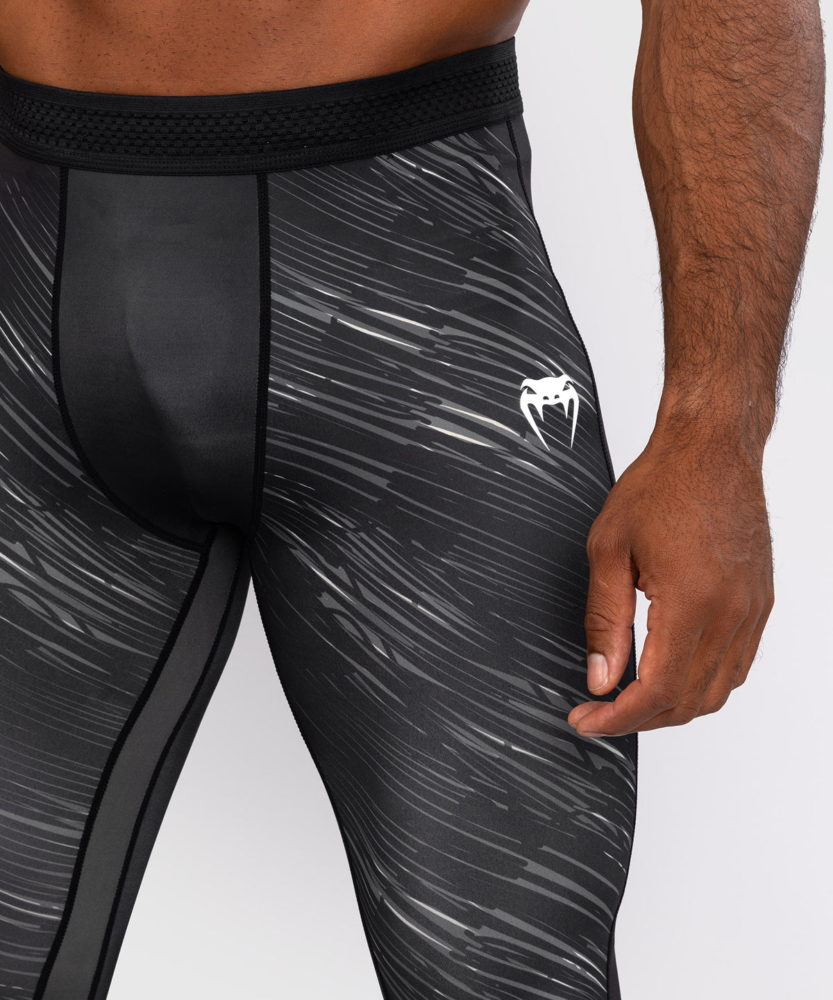 Pantalon de compression Venum Rapid - Noir/Gris Orage