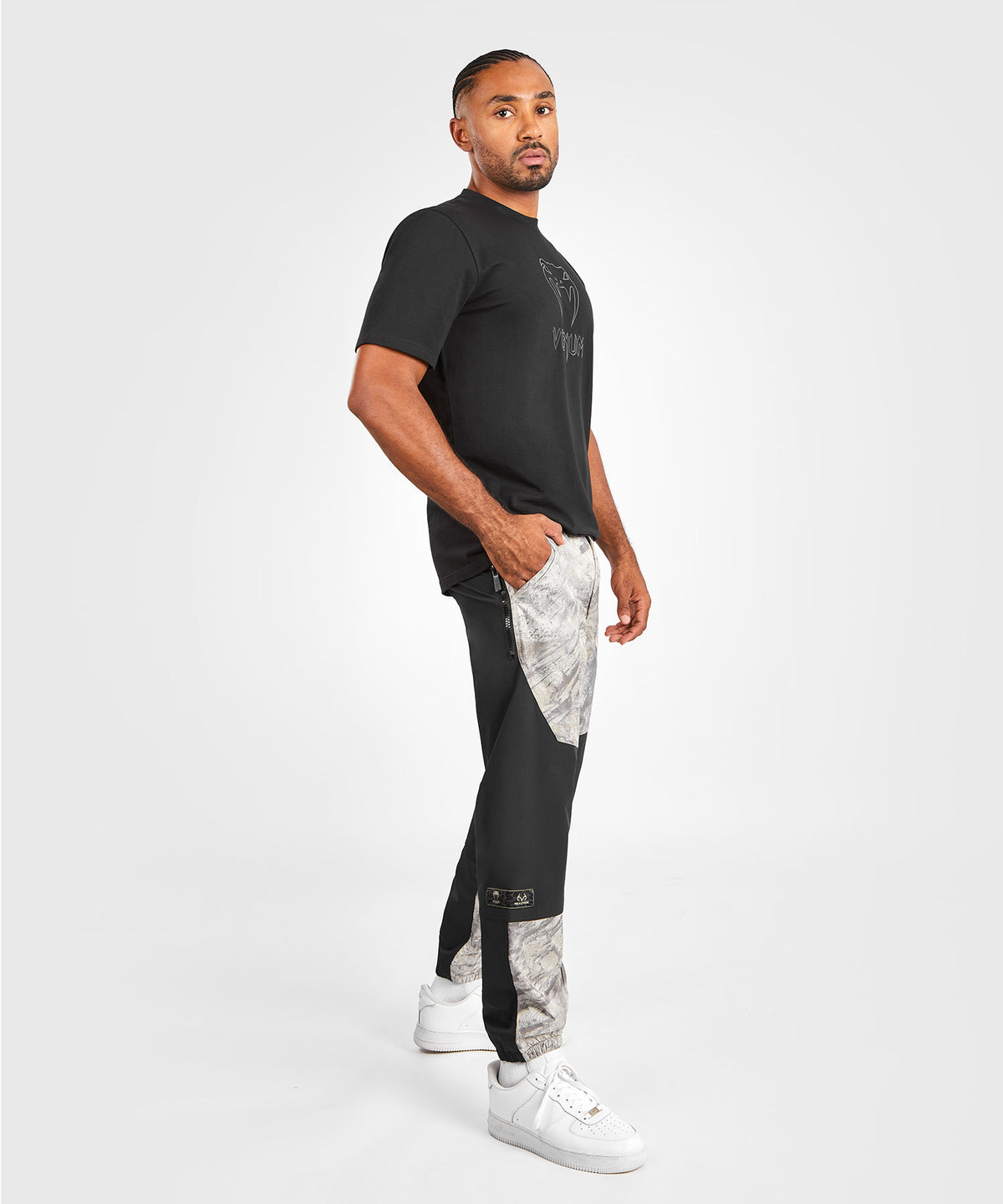 Pantalon de Jogging Venum Laser XT Realtree Noir/Camouflage Désert