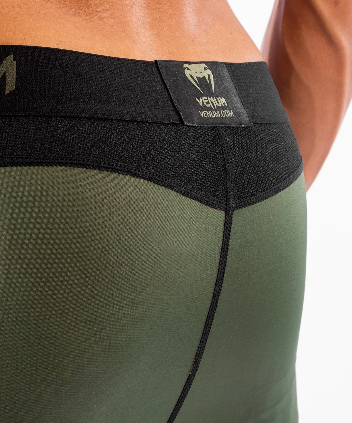 Pantalon de Compression Homme UFC Venum Authentic Fight Week - Kaki
