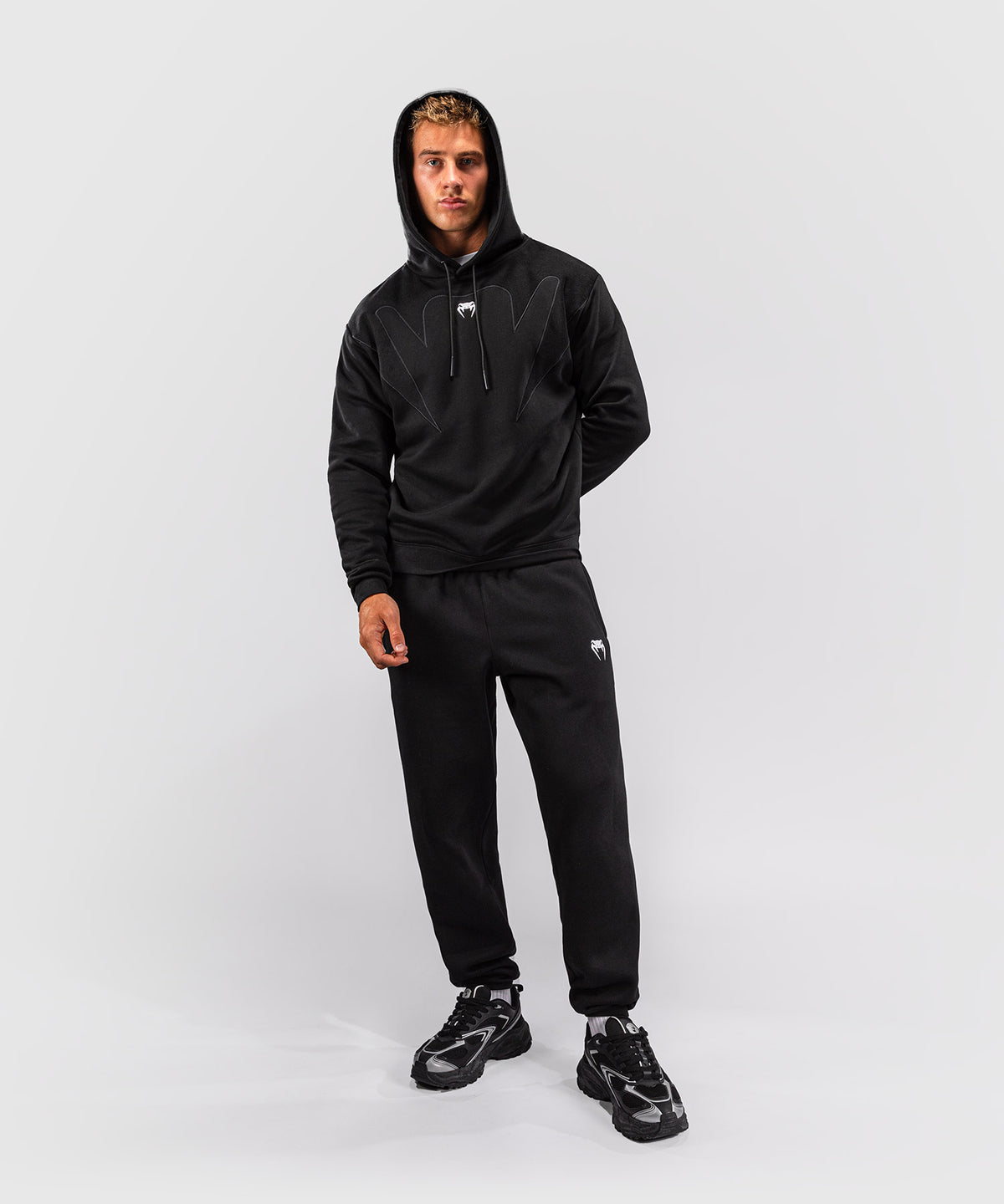Venum Attack Fleece & Weave Hoodie - Schwarz