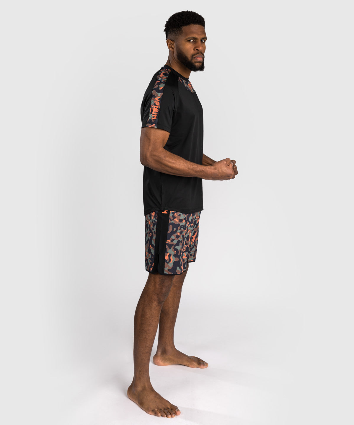 T-shirt Dry-Tech Venum Jungle Ops - Noir/Camouflage Kaki