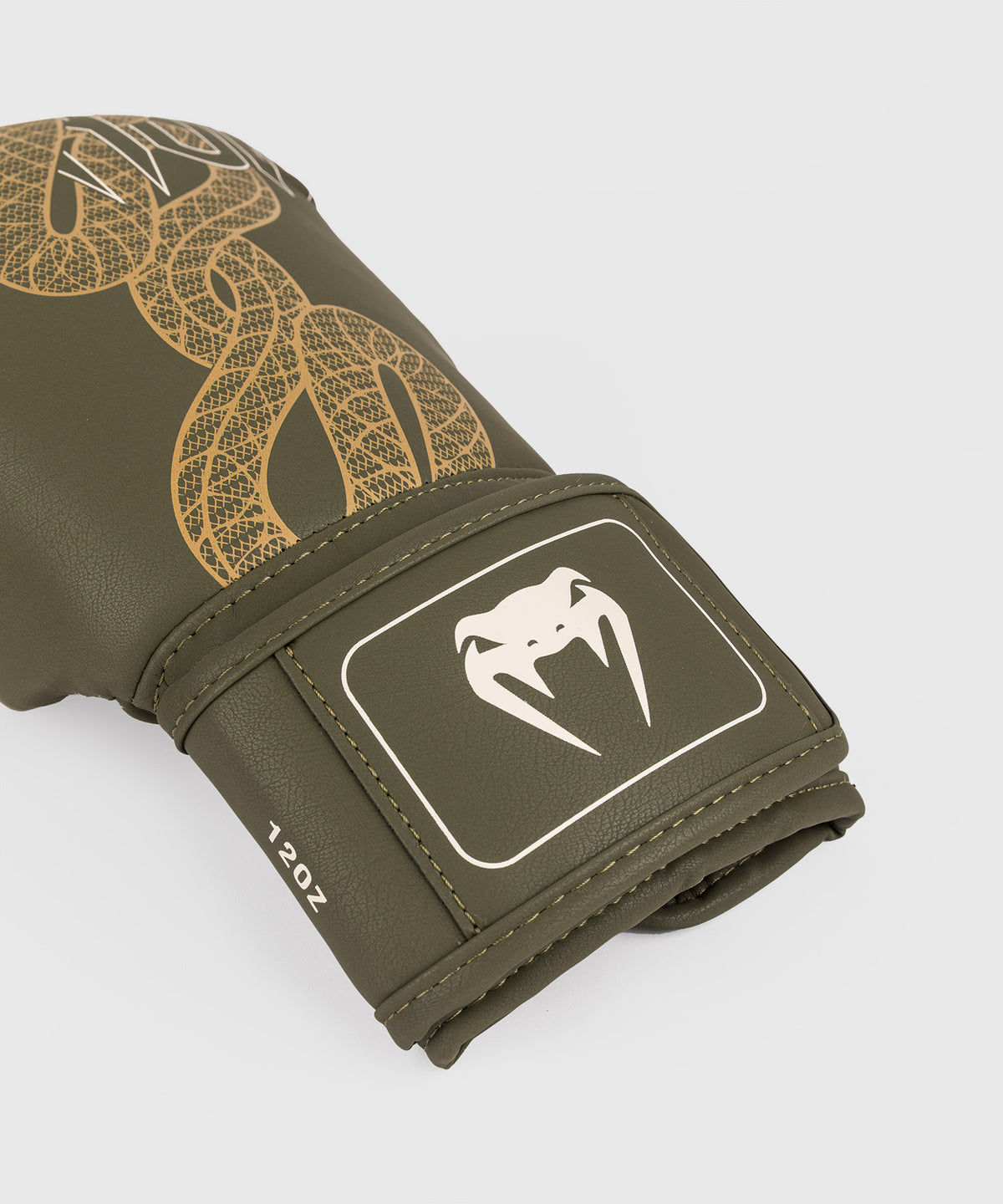 Gants de Boxe Venum Impact Serpenti – Kaki/Bronze/Ivoire