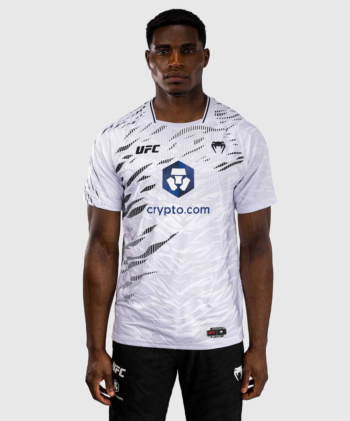 T-shirt Dry-Tech pour Hommes UFC Fusion by Venum Authentic Fight Night - Blanc