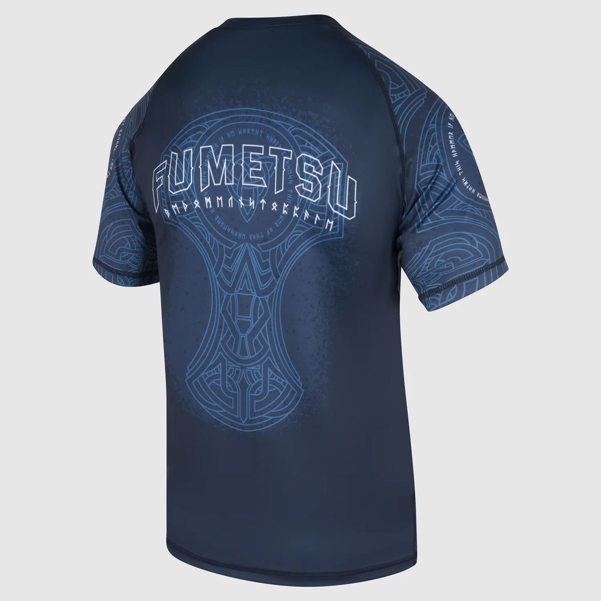 Fumetsu Mjolnir Rashguard de Manga Corta - Azul