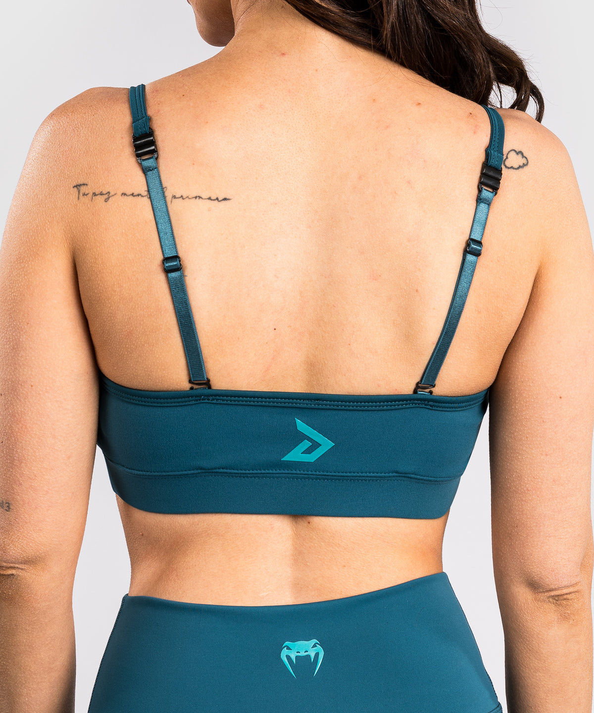 Venum x Demi Damen Sport-BH - Azurblau