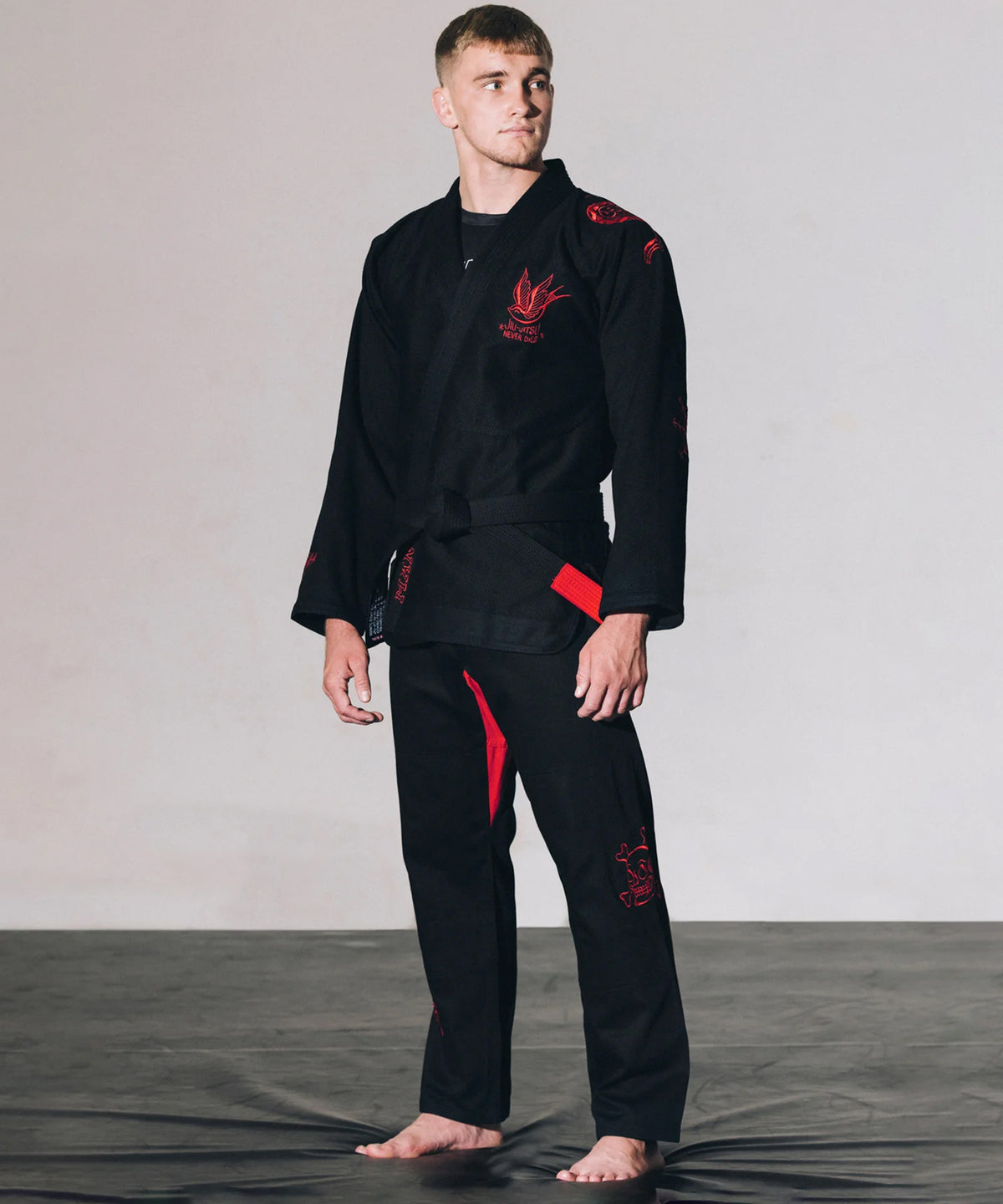 Manto Miko Kimono JJB - Negro